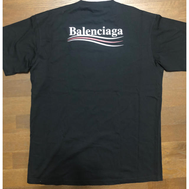 Balenciaga(バレンシアガ)の2018年10月購入 新品未使用 BALENCIAGA バレンシアガ シャツ メンズのトップス(Tシャツ/カットソー(半袖/袖なし))の商品写真