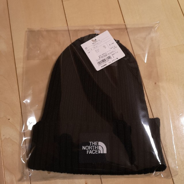 THE NORTH FACE(ザノースフェイス)の新品　ニット帽　ブラック２個 レディースの帽子(ニット帽/ビーニー)の商品写真