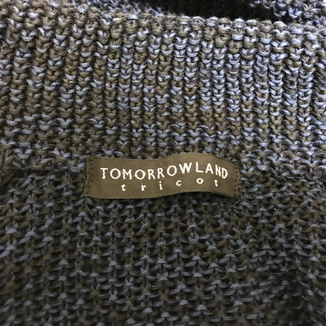 TOMORROWLAND(トゥモローランド)の定3.5万美品 トゥモローランドtricot  コットンウールニットジャケットL メンズのトップス(ニット/セーター)の商品写真