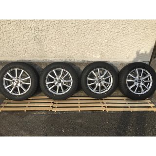 グッドイヤー(Goodyear)の2017年製☆グッドイヤー アイスナビ  175/65R14 ホイールset(タイヤ・ホイールセット)