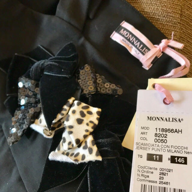 MONNALISA(モナリザ)の甘党様専用ページMONNALISA     新品 ワンピース 146 キッズ/ベビー/マタニティのキッズ服女の子用(90cm~)(ワンピース)の商品写真