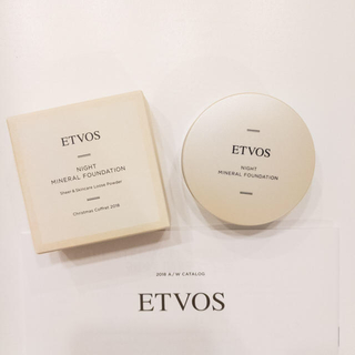 エトヴォス(ETVOS)のetvos ナイトミネラルファンデーション(フェイスパウダー)