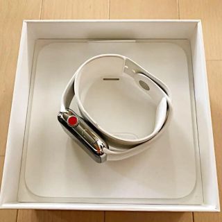 アップルウォッチ(Apple Watch)のApple Watch Series 3 GPS +セルラー(スマートフォン本体)