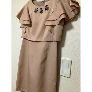 ジルバイジルスチュアート(JILL by JILLSTUART)のお値下げ JILL by JILLSTUART ビジュードレス ワンピース(ミディアムドレス)