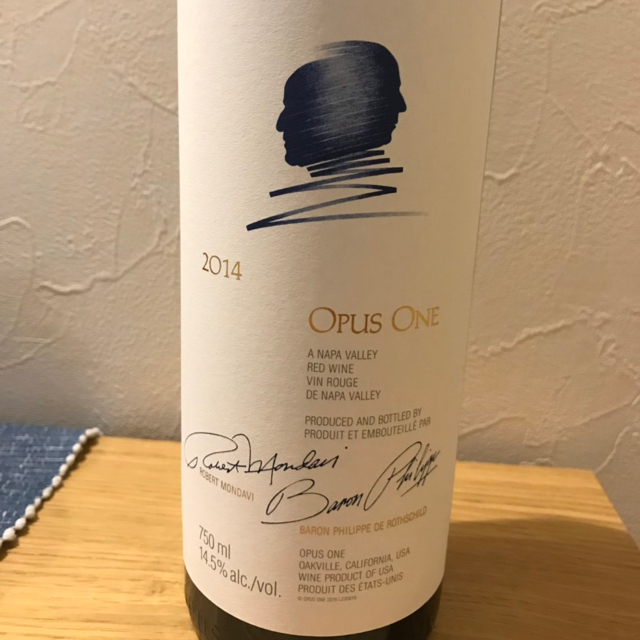 OPUS ONE 2014 食品/飲料/酒の酒(ワイン)の商品写真