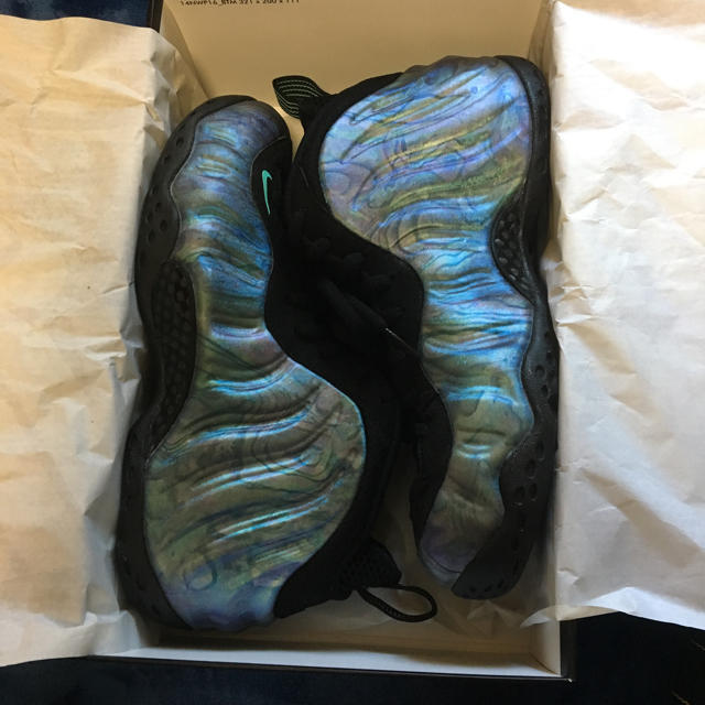 NIKE(ナイキ)の値下げ  Foamposite One PRM ”Abalone” 26cm メンズの靴/シューズ(スニーカー)の商品写真