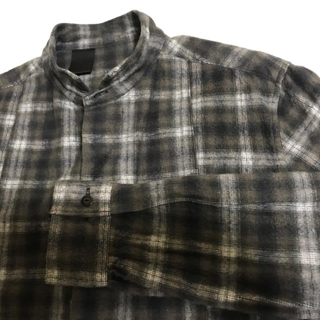 N.HOOLYWOOD(エヌハリウッド)の【美品】N.hoolywood standcollar Flannelshirt メンズのトップス(シャツ)の商品写真