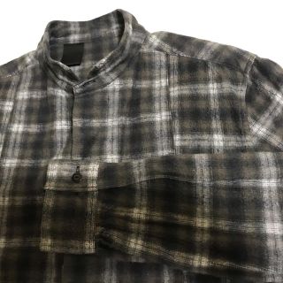 エヌハリウッド(N.HOOLYWOOD)の【美品】N.hoolywood standcollar Flannelshirt(シャツ)