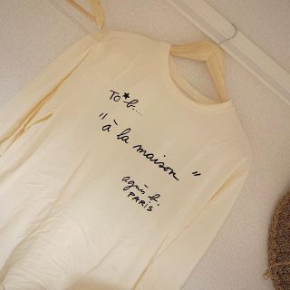 アニエスベー(agnes b.)の○ アニエス・ベー ロゴ ロンT ○(Tシャツ(長袖/七分))