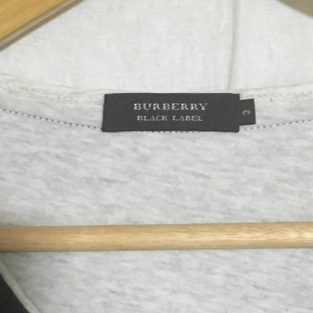 BURBERRY BLACK LABEL(バーバリーブラックレーベル)のバーバリーブラックレーベル フェイクレイヤードボーダーロンT メンズのトップス(Tシャツ/カットソー(七分/長袖))の商品写真