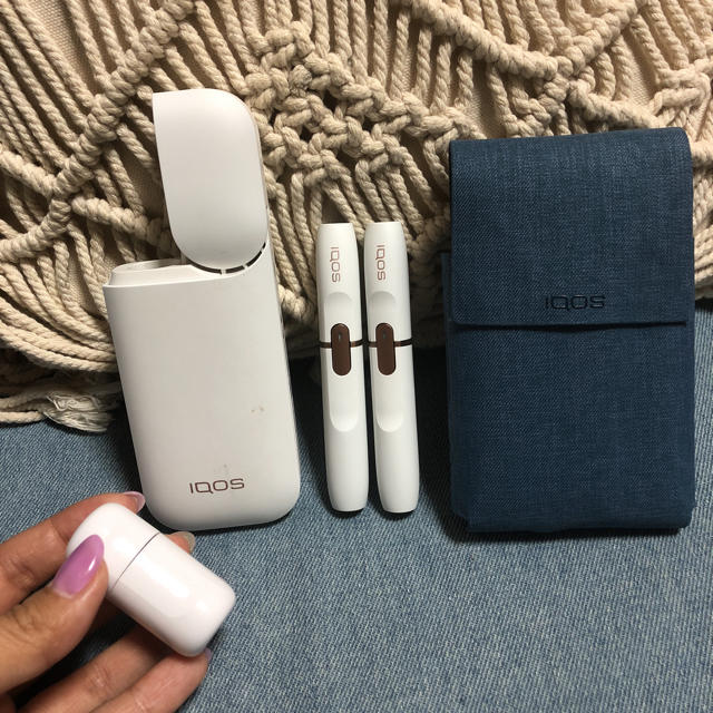 IQOS(アイコス)のIQOS アイコス スティック2本&専用デニムケース メンズのファッション小物(タバコグッズ)の商品写真