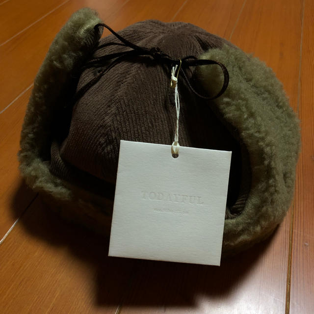 TODAYFUL(トゥデイフル)のtodayful  ボアフライトキャップ ブラウン  新品 レディースの帽子(ニット帽/ビーニー)の商品写真