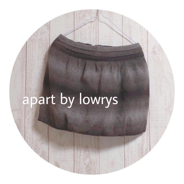 apart by lowrys(アパートバイローリーズ)のapart by lowrys  ウールミニスカート レディースのスカート(ミニスカート)の商品写真