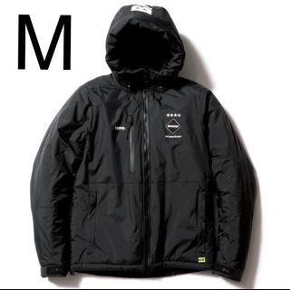 エフシーアールビー(F.C.R.B.)のM 新品 FCRB 18AW TOUR PADDED PARKA BLACK(ダウンジャケット)