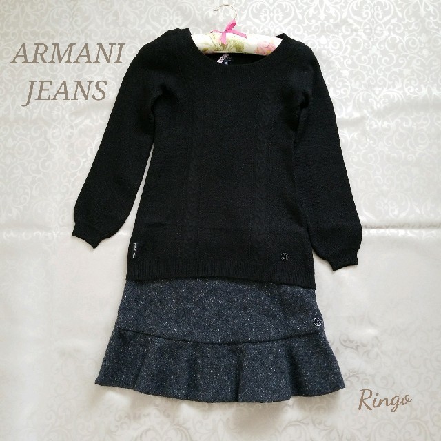 ARMANI JEANS(アルマーニジーンズ)の【ARMANI JEANS】アルマーニジーンズ♡スカート♡size EU38 レディースのスカート(ミニスカート)の商品写真