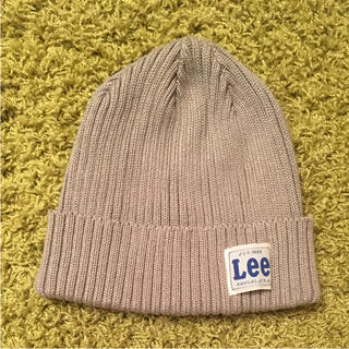 リー(Lee)の美品/LED/ニット帽(ニット帽/ビーニー)