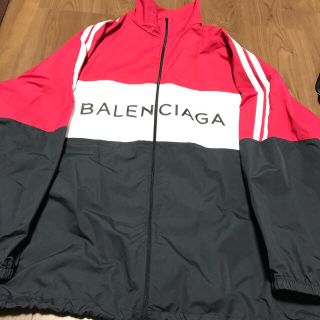 BALENCIAGA トラックジャケット　赤　Sサイズ