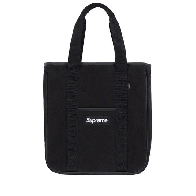 Supreme Polartec Tote 18AW 黒 Blackトート