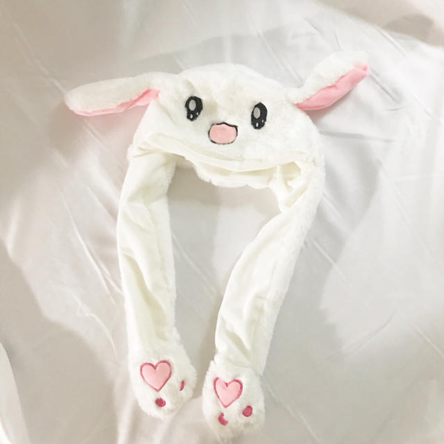 【新品】うさみみ帽子 レディースの帽子(その他)の商品写真