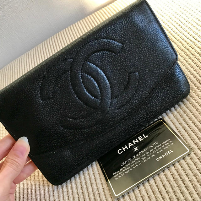 特別価格❣️CHANEL❤️ココマーク キャビアスキン❤️長財布