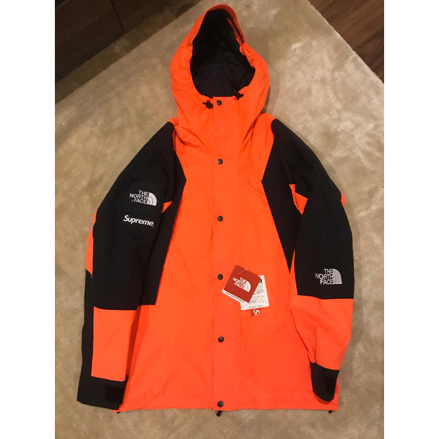 supreme the north face power orange S