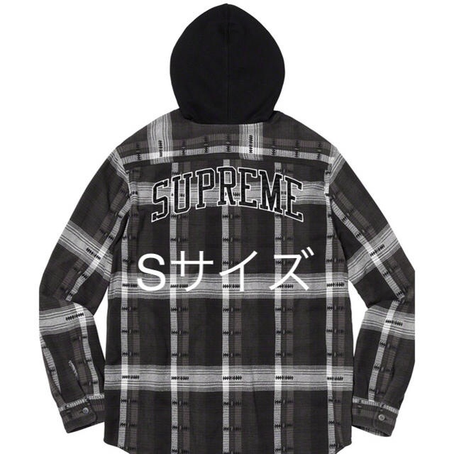 Supreme Hooded Jacquard Flannel Shirt