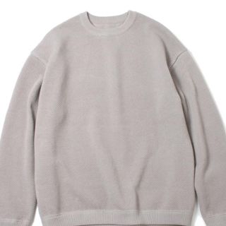 ヤエカ(YAECA)のcrepuscule moss stitch ニット グレイベージュ(ニット/セーター)