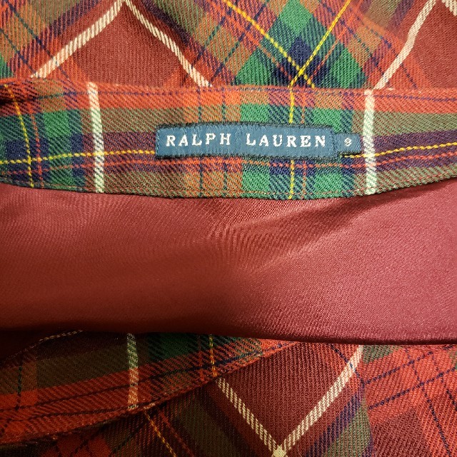 Ralph Lauren(ラルフローレン)の【RALPH LAUREN】チェック柄フリルスカート◆ レディースのスカート(ひざ丈スカート)の商品写真