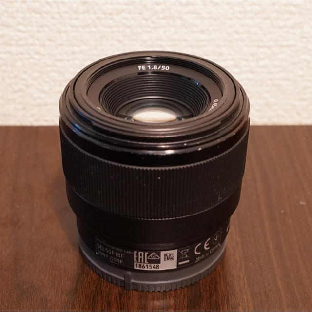 SONY FE 50mm F1.8 sel50f18f 箱・保証書付