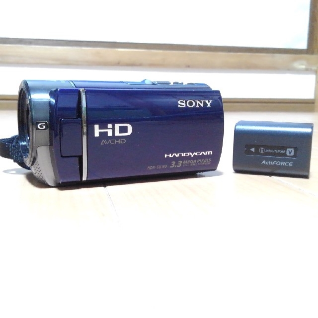 ソニー ハンディカム HDR-CX180 ブルー プチプラ pooshakesanli.com