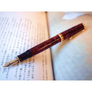 ペリカン(Pelikan)の【新品】レア品    ペリカン 万年筆  M600 ルビーレッド(ペン/マーカー)