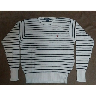 ポロラルフローレン(POLO RALPH LAUREN)のPolo by Ralph Lauren　　クルーネック　100%COTTON(ニット/セーター)