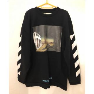 オフホワイト(OFF-WHITE)のsora様取置き OFF WHITE トレーナー スエット 正規品 人気即完売品(スウェット)