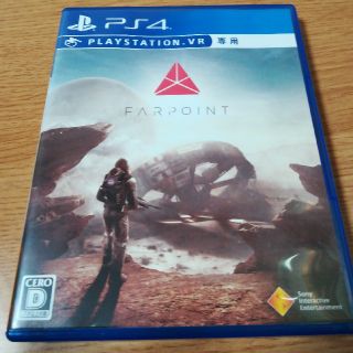 プレイステーションヴィーアール(PlayStation VR)の☆美品☆Farpoint ファーポイント　VR  PS4(家庭用ゲームソフト)