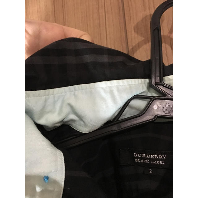 BURBERRY BLACK LABEL(バーバリーブラックレーベル)のブラックノバチェック  シャツ バーバリー メンズのトップス(シャツ)の商品写真