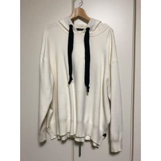 ザラ(ZARA)のZARA ニットパーカー(パーカー)