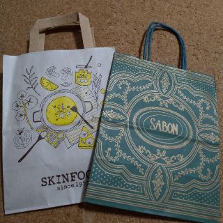 サボン(SABON)のSABON（サボン）とスキンフードのショッパー(その他)