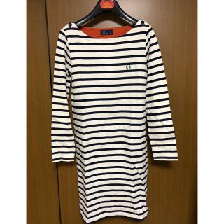 フレッドペリー(FRED PERRY)のkuro様専用！！フレッドペリー ボーダーワンピース JP Sサイズ (ひざ丈ワンピース)