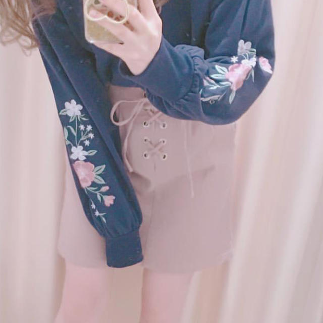 one after another NICE CLAUP(ワンアフターアナザーナイスクラップ)のナイスクラップ スカート レディースのスカート(ミニスカート)の商品写真