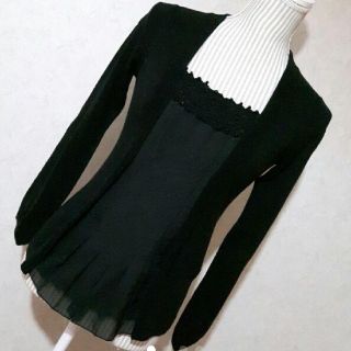 ナイガイ(NAIGAI)のマコト様専用★美品 マリアーニ チュールレースのセーター(ニット/セーター)