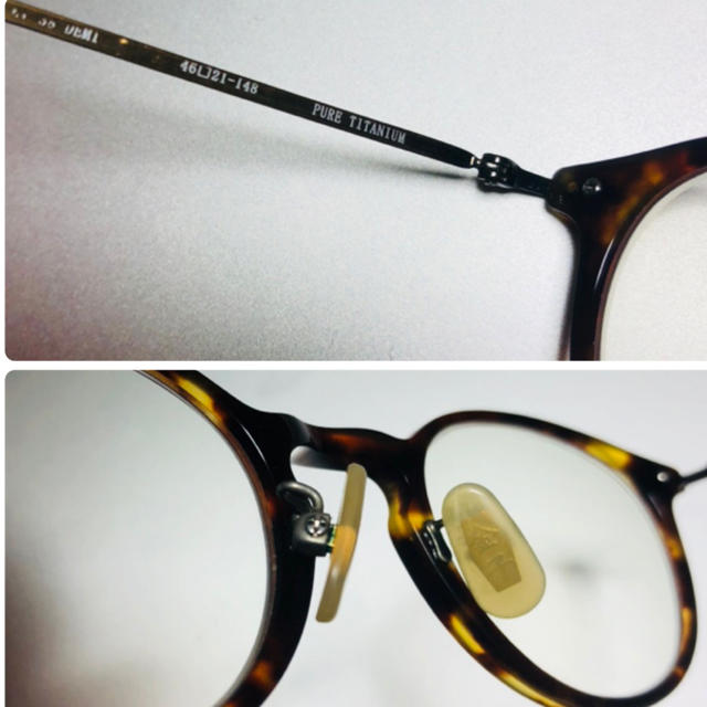 金子眼鏡 kv-38 DEMI 日本製 レトロ ビンテージ カネコメガネの通販 by copelnix's shop｜ラクマ