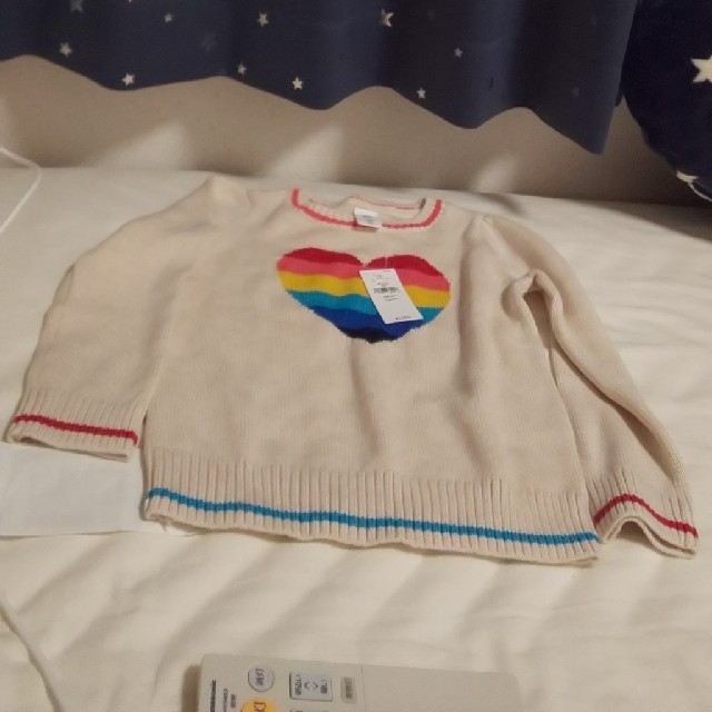 babyGAP(ベビーギャップ)のbabyGAPセーター新品 キッズ/ベビー/マタニティのキッズ服女の子用(90cm~)(ニット)の商品写真