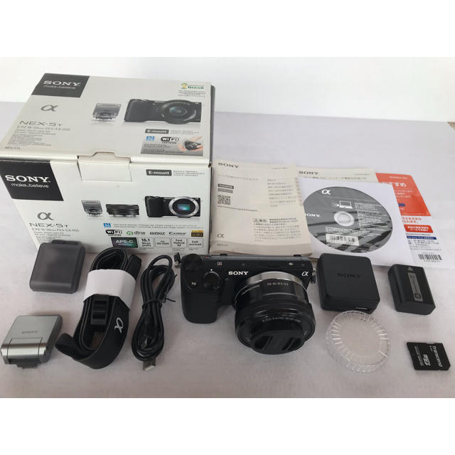 23500【美品】SONY NEX-5TLパワーズームレンズキット