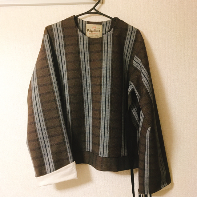 SUNSEA - SUNSEA 18AW Polyys Tweed CHECK Pull Overの通販 by shian ...