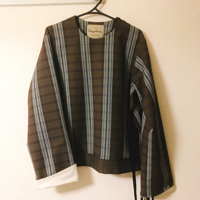 SUNSEA - SUNSEA 18AW Polyys Tweed CHECK Pull Overの通販 by shian