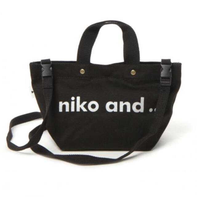 niko and...(ニコアンド)の【楽天513様専用】niko and... ニコロゴトートショルダーバッグ   レディースのバッグ(ショルダーバッグ)の商品写真