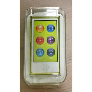 アップル(Apple)のiPod nano 第7世代 16GB イエロー(ポータブルプレーヤー)