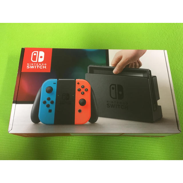 Nintendo Switch(ニンテンドースイッチ)のニンテンドースイッチ ネオン 本体 エンタメ/ホビーのゲームソフト/ゲーム機本体(家庭用ゲーム機本体)の商品写真