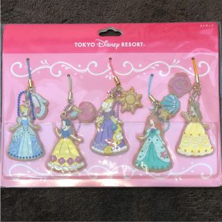 ディズニー(Disney)の☆値下げ☆ ディズニー  ストラップ セット  未開封(キャラクターグッズ)