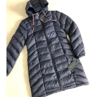 トミーヒルフィガー(TOMMY HILFIGER)の♡新品 TOMMY HILFIGER ロングダウン 収納袋付き Mサイズ♡(ダウンコート)